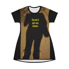 Load image into Gallery viewer, Shadow T-Shirt Dress