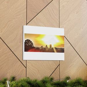 Vibrant Skyline Print