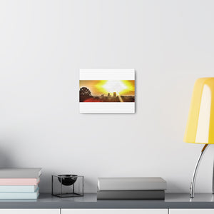 Vibrant Skyline Print