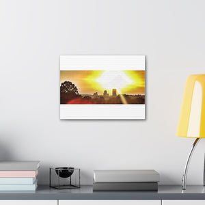 Vibrant Skyline Print