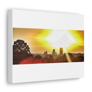 Vibrant Skyline Print